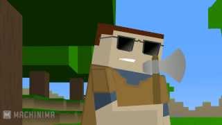 Приключение Нуба 9-ая серия "Свин по кличке "Декарт"" [Minecraft Machinima].