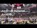 🇺🇸 American National Anthem- Raptors Vs Kings- December 2021