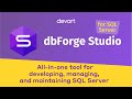 Powerful sql manager tool  ide for ms sql server databases  dbforge studio for sql server