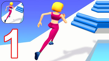 Parkour Race: Epic Run 3D - Gameplay Walkthrough Part 1 All Levels Max Level - Android, iOS