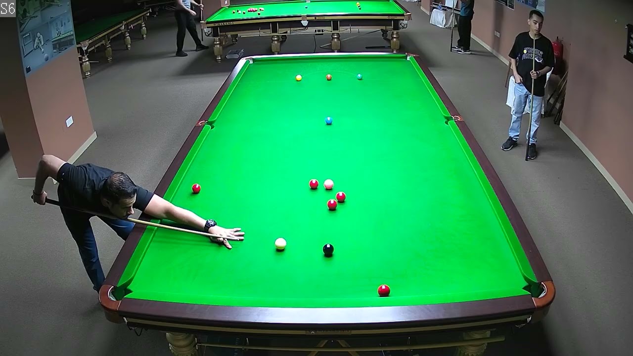 احمد بشير بريك ( 80 ) في بطولة التصنيفية الاولى للسنوكر يناير 2026