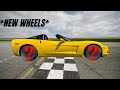 C6 CORVETTE GETS NEW WHEELS!!