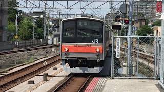 【元ヤテ10編成】205系ケヨM17編成東京行き　西船橋駅到着