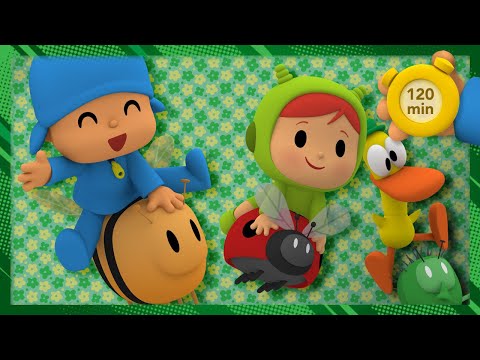 🐮 Aprenda animais com Pocoyo 🐯 DESENHOS ANIMADOS para crianças 