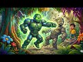 🤖Hulk Robot Chintu Aur 💩Stone Monster l Kids Story l Hulk Robot Story l Junior Wonder Hindi l