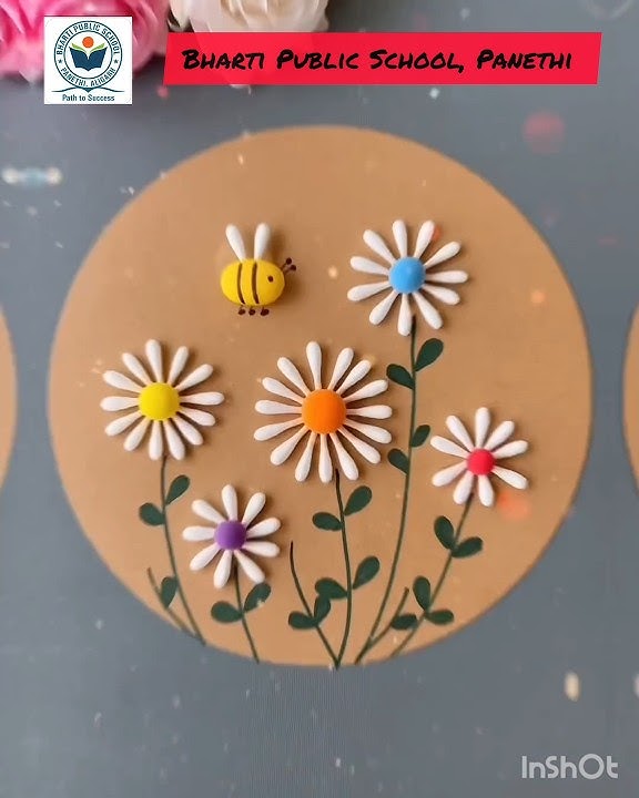 Craft of earbuds 🙄 # crafts #earbuds #shorts