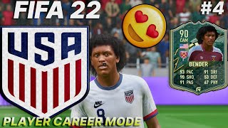 FIFA 22 | WEST HAM PLAYER CAREER MODE EP4 | 17 YEAR OLD BENDER TO REPRESENT UNITED STATES ???