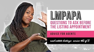 Questions to Ask Before Your Listing Appointment