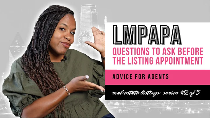 Questions to Ask Before Your Listing Appointment