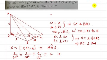 Hướng dẫn xác định và tính góc phẳng nhị diện lớp 11