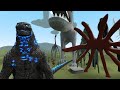 NEW GODZILLA 2021 Vs TREVOR HENDERSON CREATURES (Trevor Henderson Mod Pack) - GMod