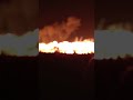 The famous Wall of Fire at EAA Oshkosh.