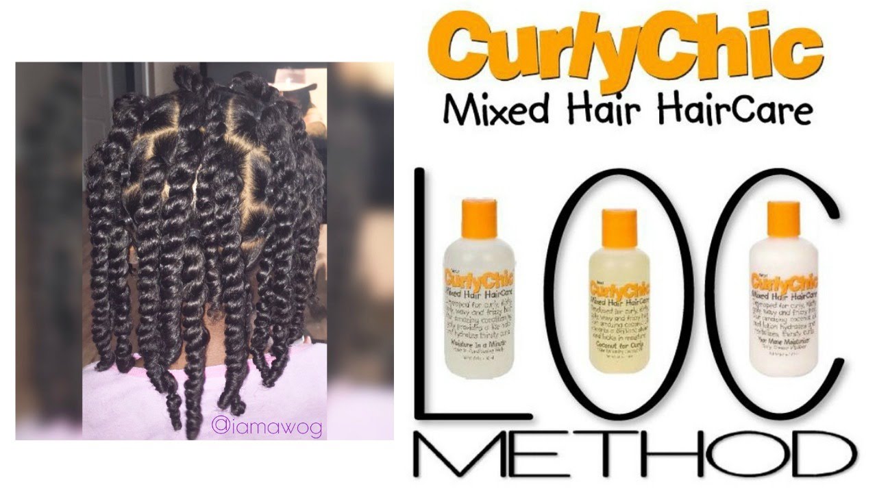 Kids Natural Hair Protective Style The LOC Method CurlyChic
