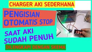 Tutoriam membuat Charger AKI motor dan mobil otomatis menggunakan kiprok