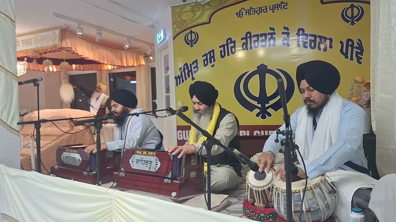 KIRTAN | HAZRI | BHAI JASPREET SINGH JI JAITO | GURUDUARA SHRI GURU NANAK DEV JI OSLO NORWAY 
