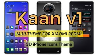Dark 3D iPhone icons MIUI theme Kaan v1 screenshot 5
