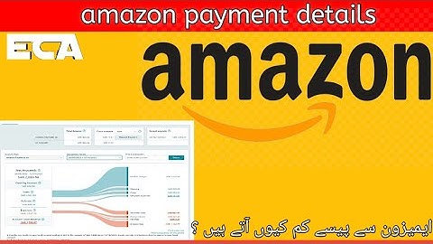 Amazon Seller Payment details Video| Amazon commission calculation| Account level Reserve? |ECA