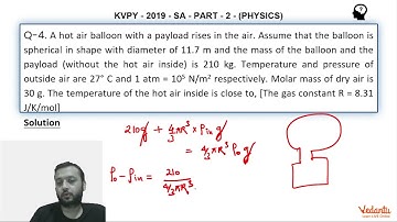 KVPY 2019 Paper Solution | Q.4 | KVPY Physics Part 2 | SA Stream | Class 11 | KVPY Exam | Vedantu