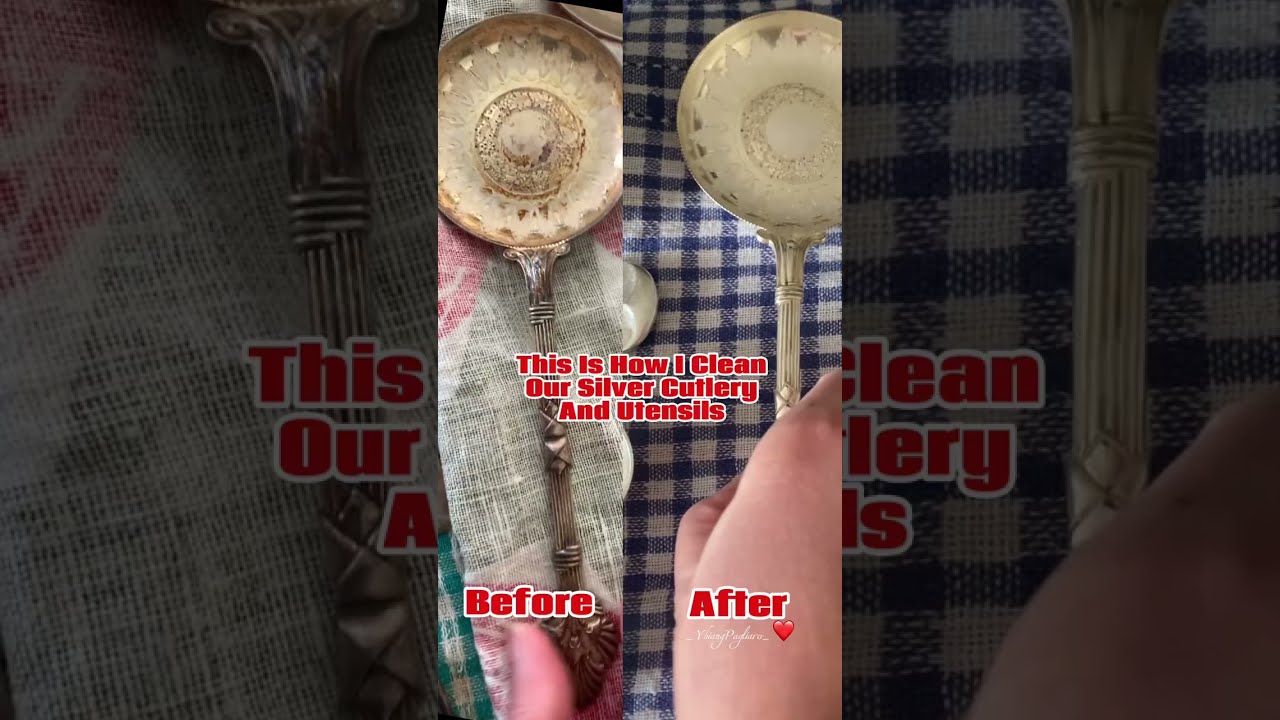 This Is How I Clean Our Silver Cutlery And Utensils How To Clean This Is How I Clean Our Silver Cutlery And Utensils How To Clean