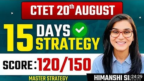 How to Crack CTET 2023 in 15 Days by Himanshi Singh | Marathon Class Announcement #himanshisingh
