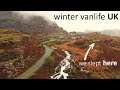 WINTER VAN LIFE in the UK - WALES and ALREADY ISSUES with OUR VAN!