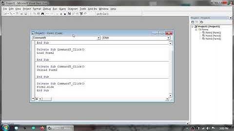 multiple form in vb 6