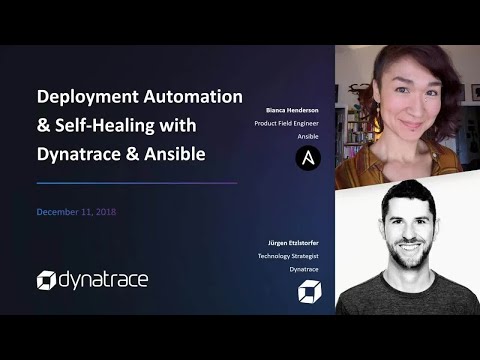 Deployment Automation and Self-Healing with Dynatrace and Ansible