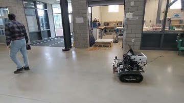 Beyond Shared Autonomy: Real-world Experiment of Human-Following Autonomous Behaviour