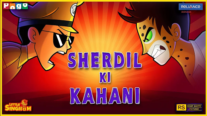 Sherdil 🦁 ki Kahani | Little Singham | #Police #training  journey #kidscartoon Hindi
