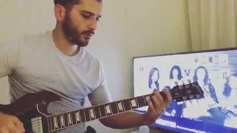 Rainbow - catch the rainbow (intro guitar cover)