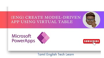 (ENG) Model-Driven App with Virtual Table (SharePoint List) | PowerApps Tutorial