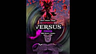 Infinite vs Frieza #edit #1v1 #battle #shorts #sonic #shadow #dragonballsuper #dbs #games #anime