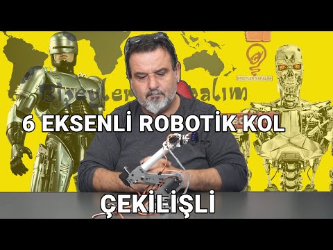 6 eksenli robotik kol (Çekiliş var)