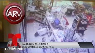 Ejecutaron a sangre fría a un estudiante | Al Rojo Vivo | Telemundo