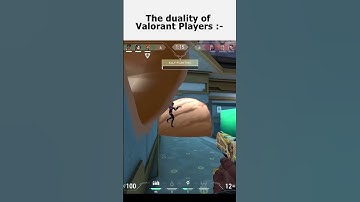 Duality of Valorant Players o_o | #valorant #valorantclips #valoranthighlights