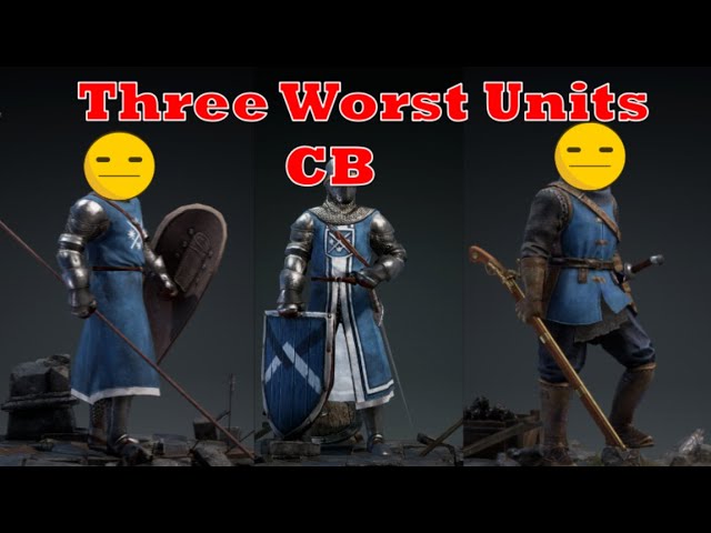 Conqueror's Blade - All Units Veterancy  Include Season 5 Units  