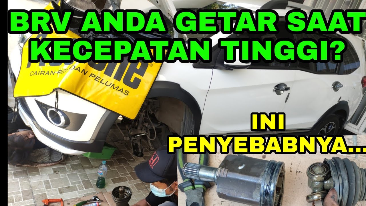 HONDA BRV GETAR SEMUA DISAAT BERKENDARA KECEPATAN TINGGI...