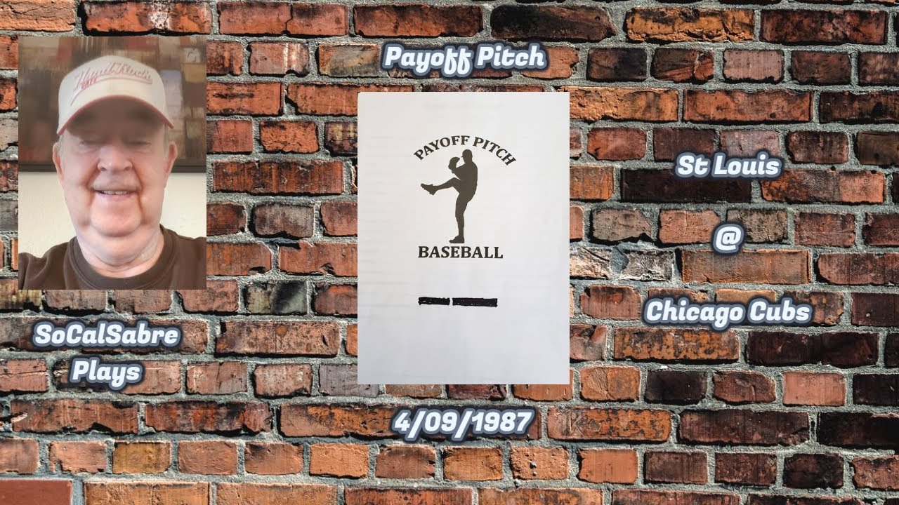 Payoff Pitch Baseball 1987 Action YouTube Payoff Pitch Baseball 1987 Action YouTube