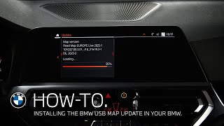 BMW How-To: Neue Kartendaten für das BMW Maps Navigationssystem mit USB Kartenupdate installieren. screenshot 1