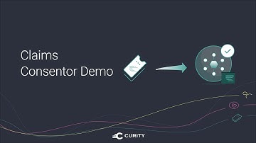 Claims Consentor I The Curity Identity Server Demo
