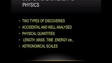 #scope and excitement of physics#