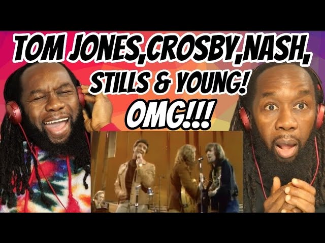 TOM JONES,CROSBY,STILLS,NASH AND YOUNG - Long time gone REACTION on The Tom Jones Show-First hearing