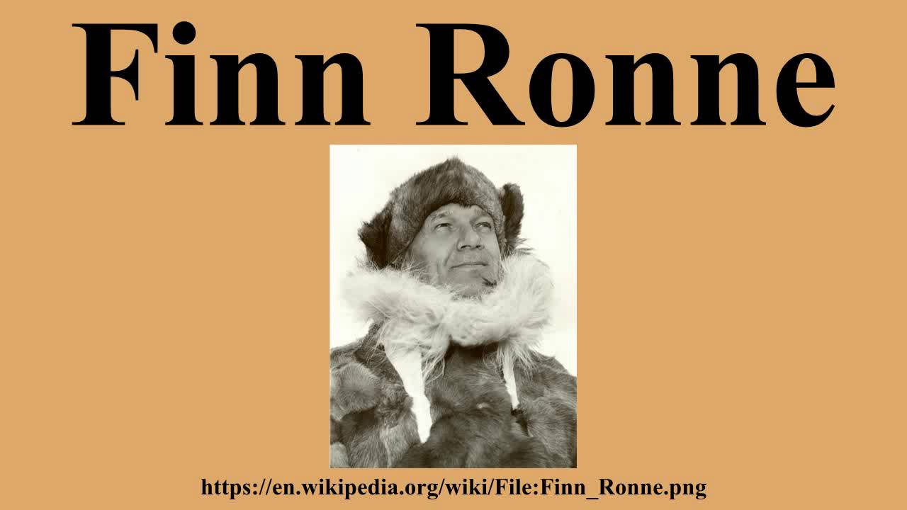 Finn Ronne