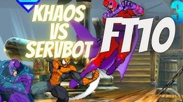 MvC2 - Khaos vs Servbot Ft10* XBL 02/23/23