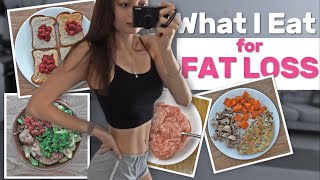 What I Eat in a Day for Fat Loss | My Vegetarian Diet