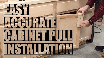 The Most Foolproof Way to Install Cabinet Hardware / How to Install Cabinet Handles