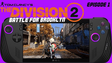 THE DIVISION 2 - BATTLE FOR BROOKLYN AMD RSR Fluid Motion Frames 2.1 - Episode 1 - INTRO @OutdoorBlacktivities