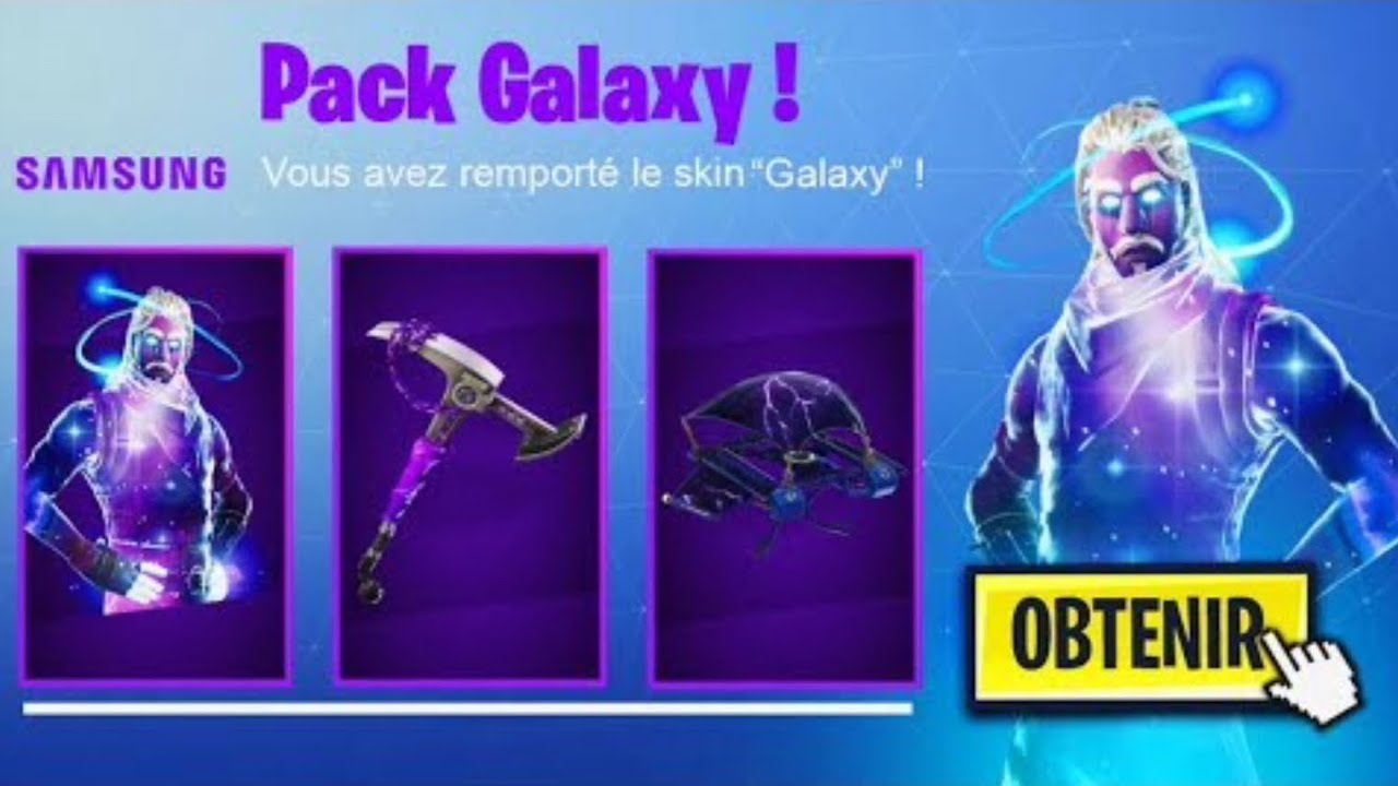 Comment Faire Pour Avoir Le Skin Galaxy