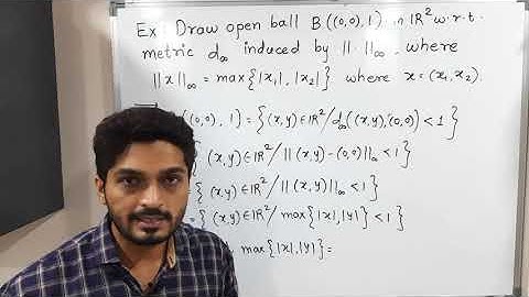 Topology of Metric Spaces - Unit 1 - Lecture 32