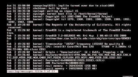 VTC Player   Unix System Administration Essentials, Getting System Information